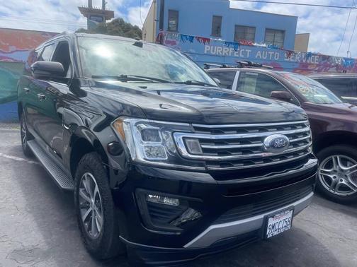 BLACK 2019 Ford Expedition Max XLT