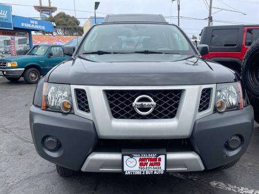 BLACK 2012 Nissan Xterra OFF ROAD