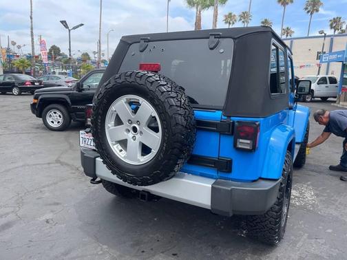 BLUE 2011 Jeep Wrangler Sahara
