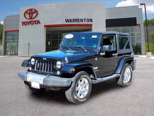 Black Clearcoat 2015 Jeep Wrangler Sahara