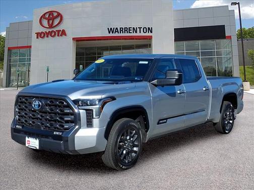 Celestial Silver Metallic 2022 Toyota Tundra Hybrid Platinum