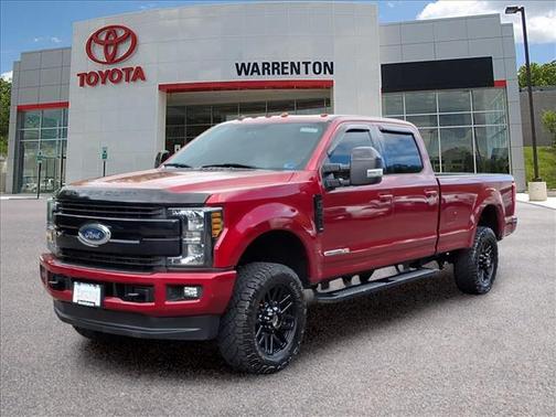 Ruby Red Metallic Tinted Clearcoat 2019 Ford F-350 Lariat