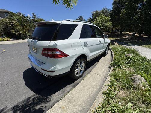 Polar White 2015 Mercedes-Benz M-Class ML 350