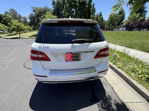 Polar White 2015 Mercedes-Benz M-Class ML 350