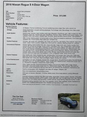 2018 Nissan Rogue SV