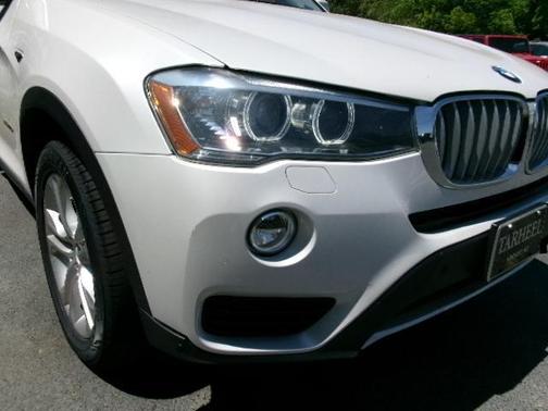 WHITE 2017 BMW X3 xDrive35i