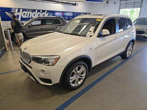 WHITE 2017 BMW X3 xDrive35i