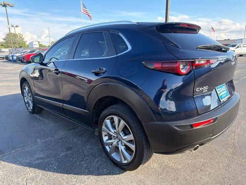 Deep Crystal Blue Mica 2023 Mazda CX-30 2.5 S Preferred Package
