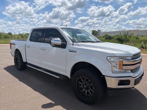 OXFORD WHITE 2018 Ford F-150 Lariat
