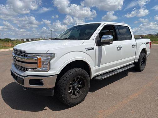 OXFORD WHITE 2018 Ford F-150 Lariat