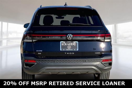 2025 Volkswagen Taos 1.5T SE Black