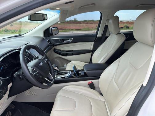 WHITE PLATINUM MET TRI-COAT 2016 Ford Edge Titanium