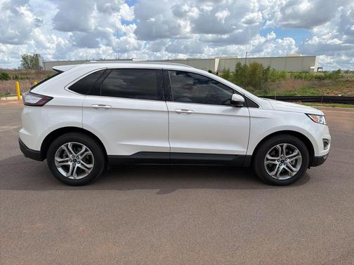WHITE PLATINUM MET TRI-COAT 2016 Ford Edge Titanium