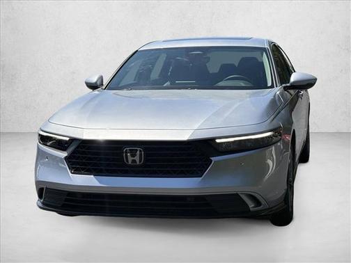 Solar Silver Metallic 2026 Honda Accord Hybrid EX-L