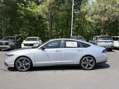 Solar Silver Metallic 2026 Honda Accord Hybrid Sport