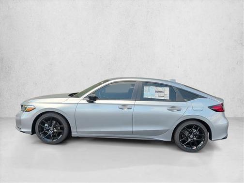 Solar Silver Metallic 2026 Honda Civic Sport