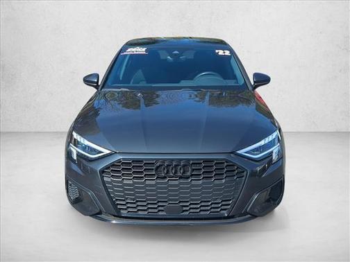 Manhattan Gray Metallic 2022 Audi A3 Premium Plus