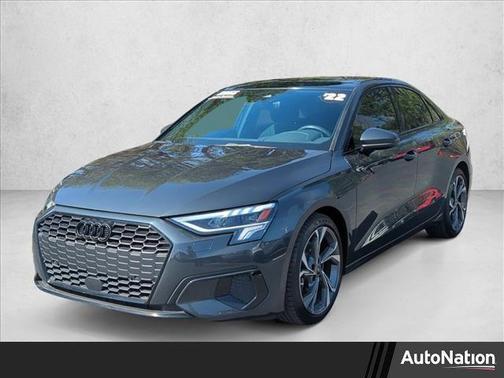 Manhattan Gray Metallic 2022 Audi A3 Premium Plus