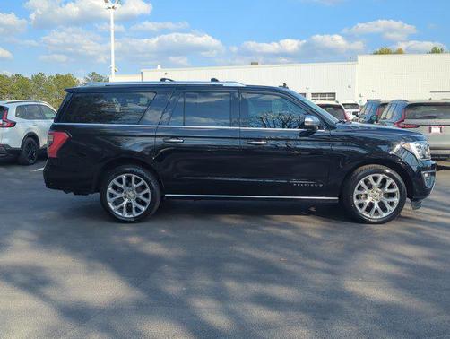 Shadow Black 2018 Ford Expedition Max Platinum