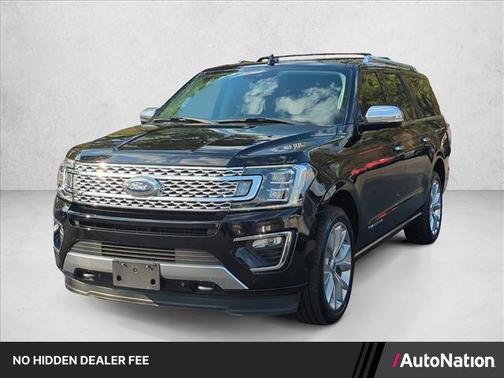 Shadow Black 2018 Ford Expedition Max Platinum