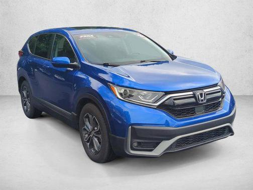 Aegean Blue Metallic 2021 Honda CR-V 2WD EX