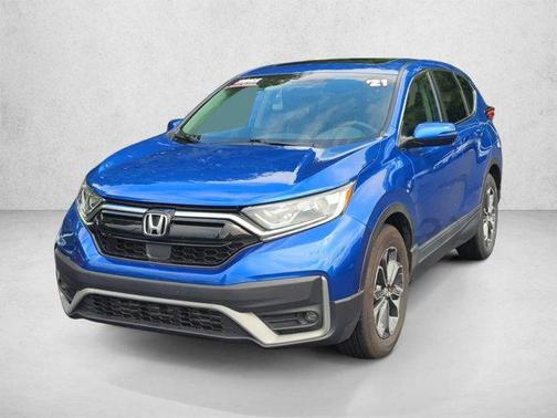 Aegean Blue Metallic 2021 Honda CR-V 2WD EX