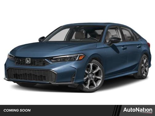 Blue Lagoon Pearl 2026 Honda Civic Hybrid Sport Touring