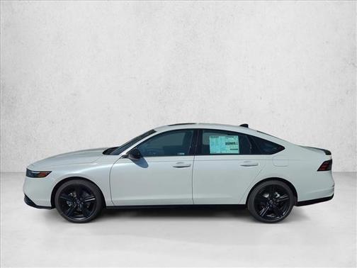 Platinum White Pearl 2026 Honda Accord Hybrid Sport-L