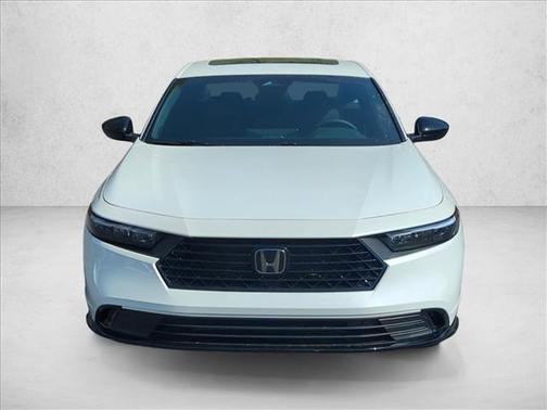 Platinum White Pearl 2026 Honda Accord Hybrid Sport-L