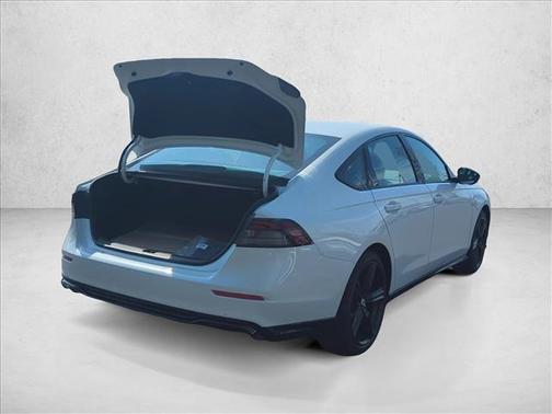 Platinum White Pearl 2026 Honda Accord Hybrid Sport-L