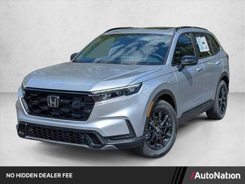 Solar Silver Metallic 2026 Honda CR-V Hybrid Sport FWD