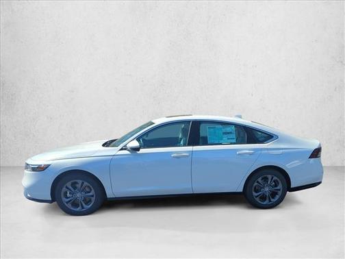 Platinum White Pearl 2026 Honda Accord Hybrid EX-L