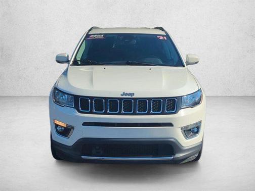White Clearcoat 2021 Jeep Compass Limited