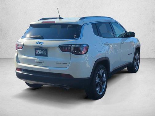 White Clearcoat 2021 Jeep Compass Limited