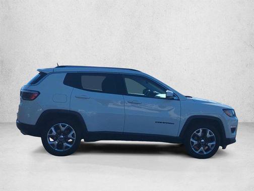 White Clearcoat 2021 Jeep Compass Limited
