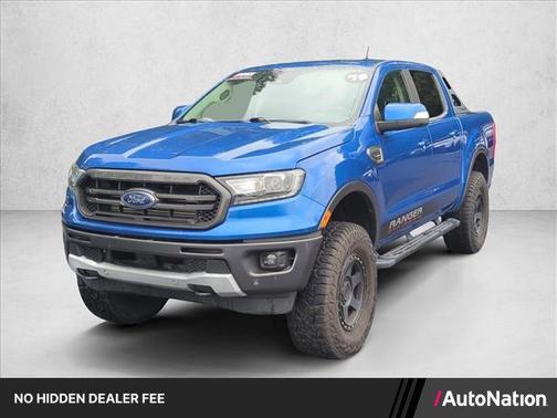 Lightning Blue Metallic 2019 Ford Ranger LARIAT