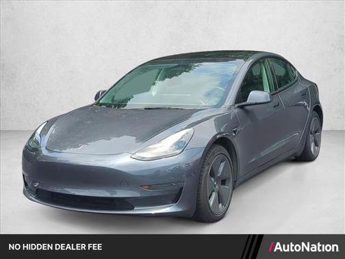 Midnight Silver Metallic 2023 Tesla Model 3 Standard Range