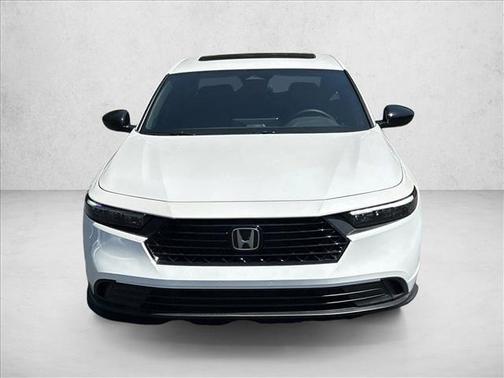 Platinum White Pearl 2026 Honda Accord Hybrid Sport