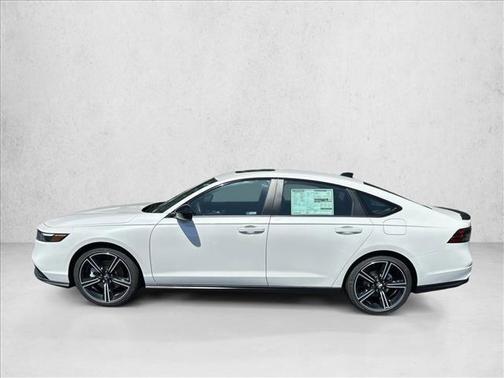 Platinum White Pearl 2026 Honda Accord Hybrid Sport