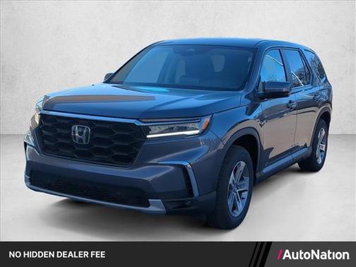 Modern Steel Metallic 2025 Honda Pilot EX-L