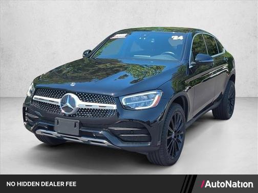 Black 2021 Mercedes-Benz GLC 300 4MATIC Coupe