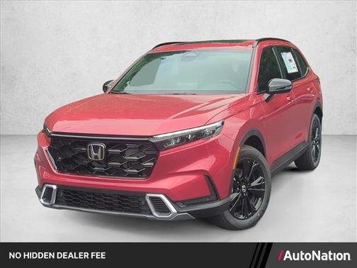 Radiant Red Metallic 2026 Honda CR-V Hybrid Sport Touring AWD