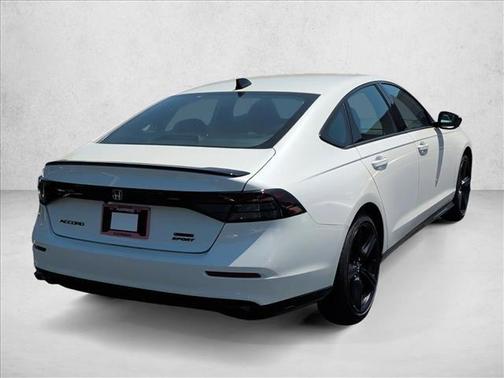 Platinum White Pearl 2026 Honda Accord Hybrid Sport-L