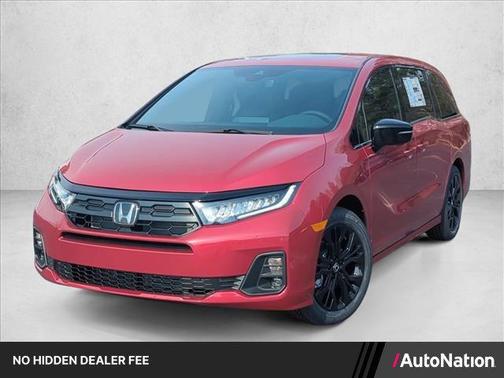 Radiant Red Metallic II 2026 Honda Odyssey Sport-L