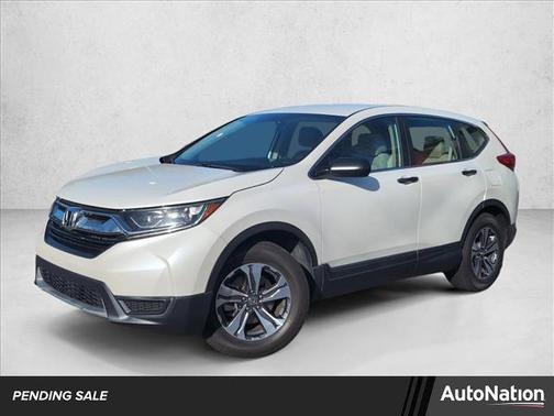 White Diamond Pearl 2017 Honda CR-V LX