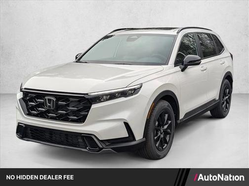 Platinum White Pearl 2026 Honda CR-V Hybrid Sport FWD