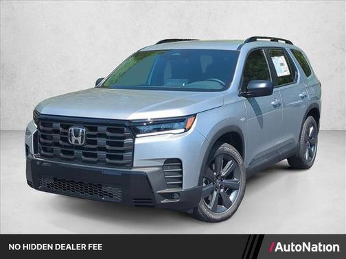 Solar Silver Metallic 2026 Honda Pilot Sport