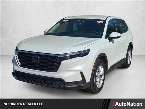 Platinum White Pearl 2023 Honda CR-V LX 2WD