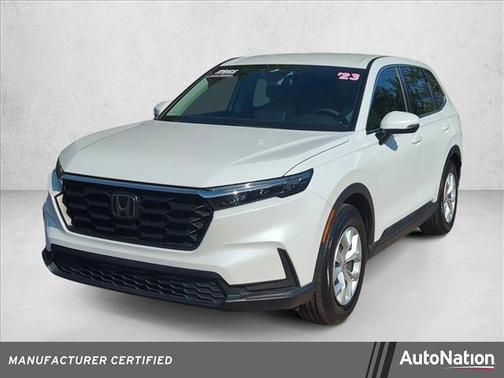 Platinum White Pearl 2023 Honda CR-V LX 2WD