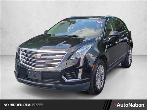 Stellar Black Metallic 2018 Cadillac XT5 Luxury